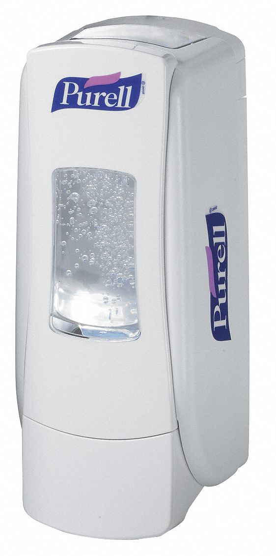 Sanitizer Dispenser, 700mL, White