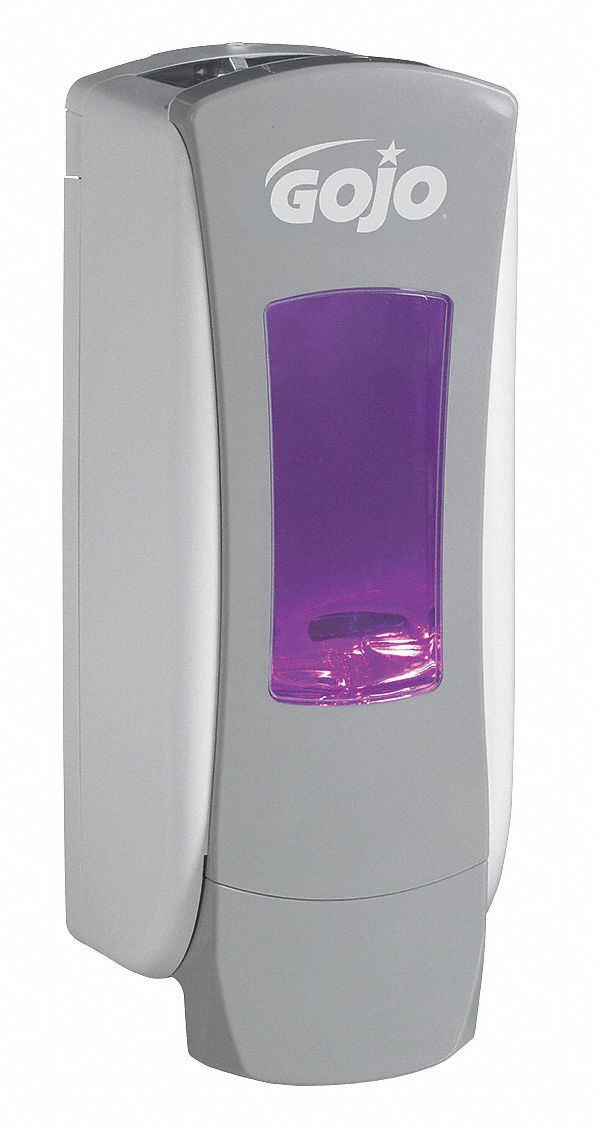 Soap Dispenser, 1200mL, Grey/White