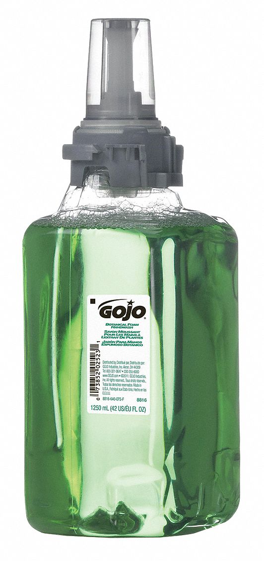 Foam Soap, Size 1250mL, Vibrant Green, PK 3