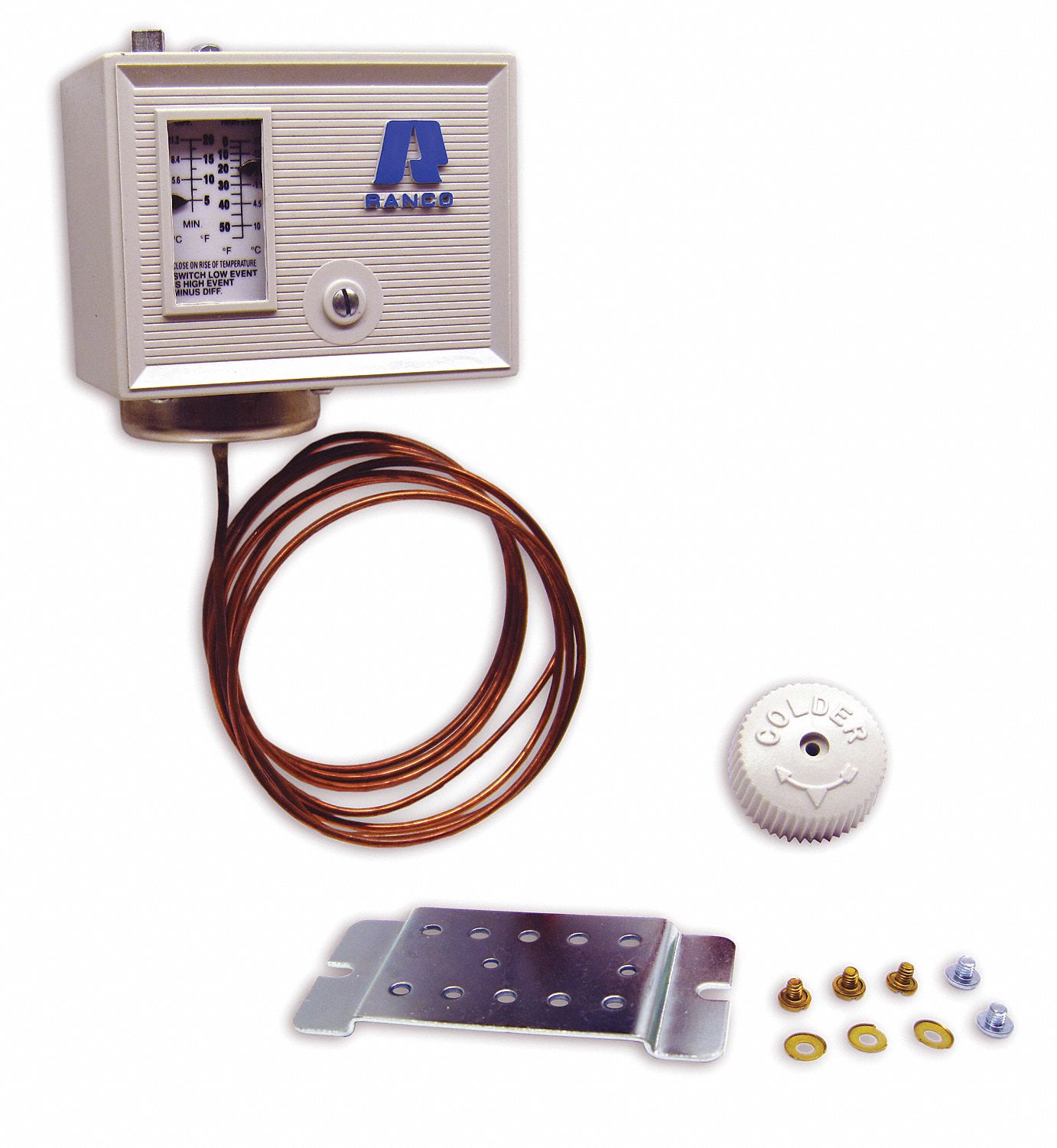 Temperature Control, SPDT, 0 To 55