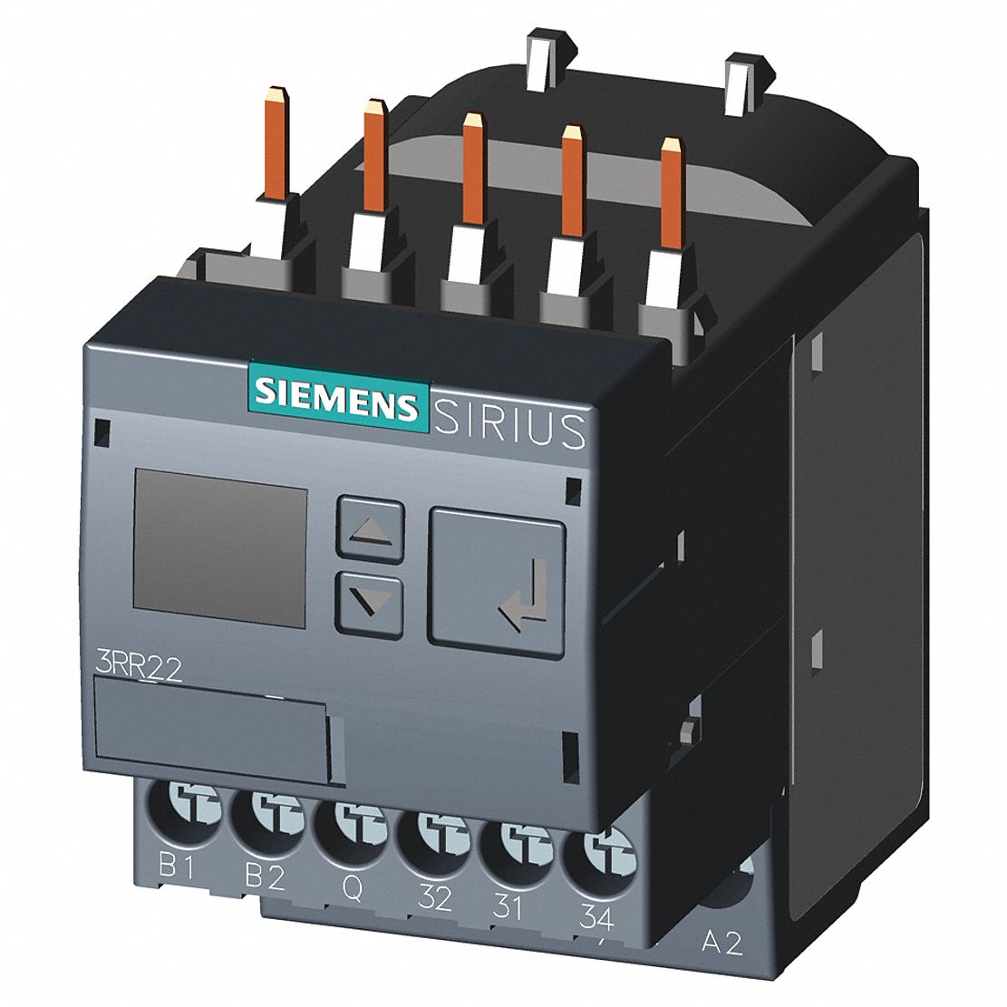 Current Monitoring Relay, 3 Phase, 1.6-16A