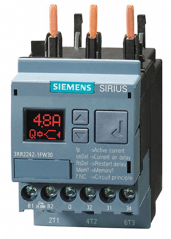 Current Monitoring Relay, 3 Phase, 4-40A