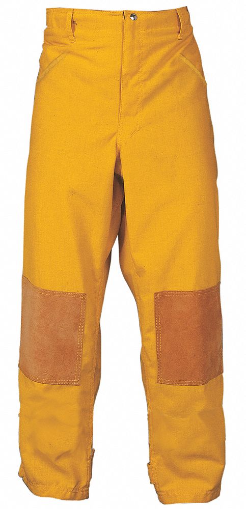 Turnout Pants, Yellow, M, Inseam 29 In.