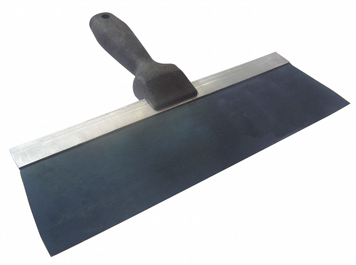 Taping Knife, Blue Steel, 9 x 6 In