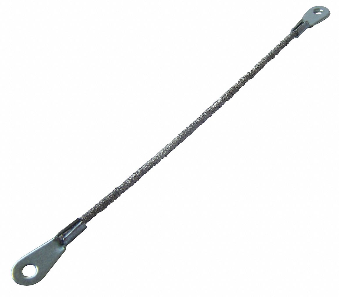 Rod Saw Blade, 6 In L, Tungsten Carbide