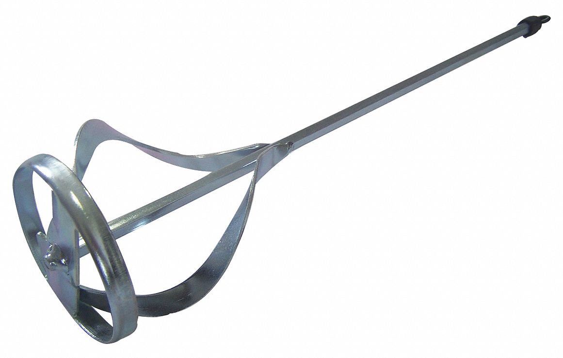 Paint Mixer, Spiral, 16 L x 3-1/4 In W