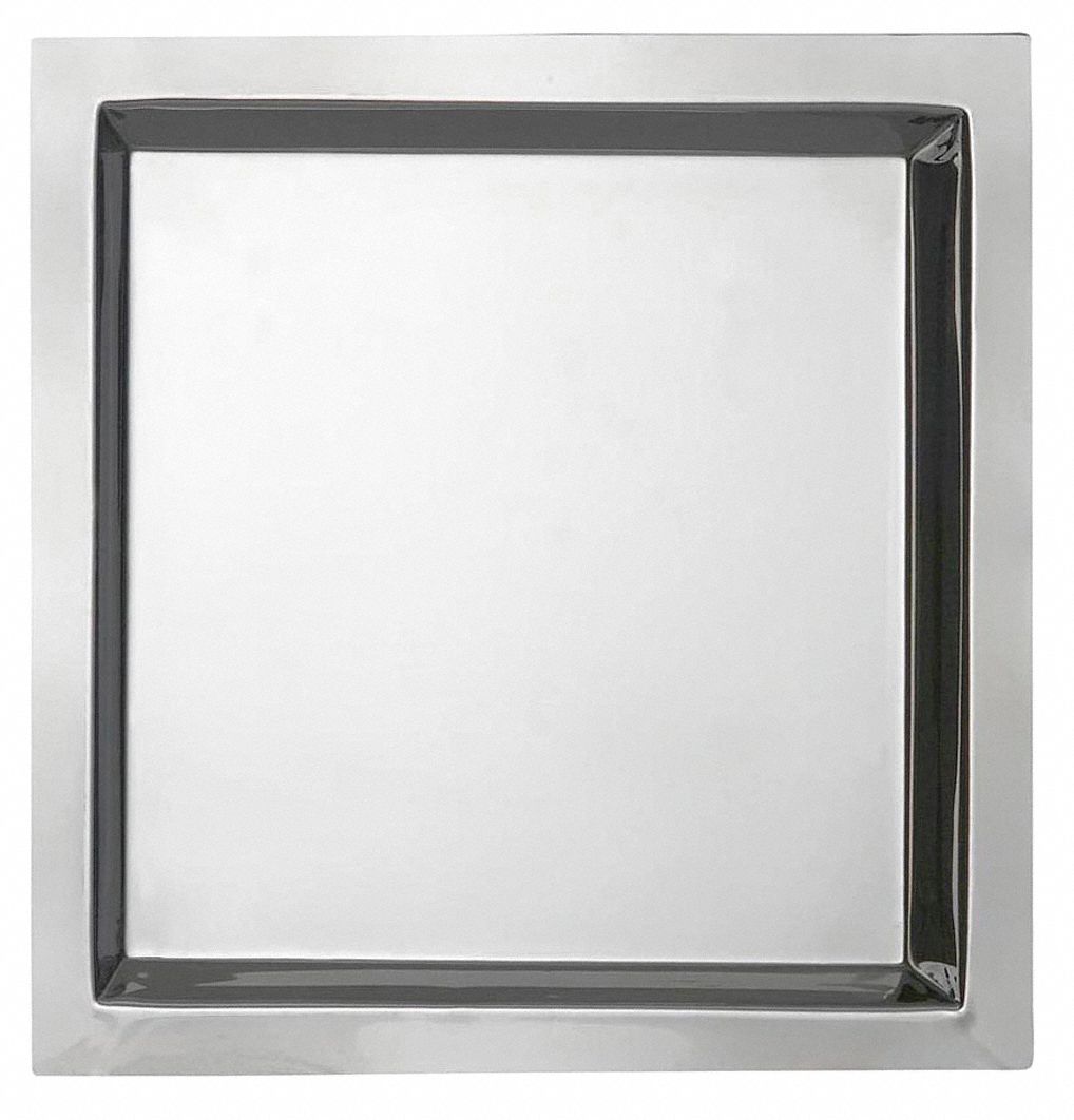 Serving Tray, 13x13, Stainless Steel