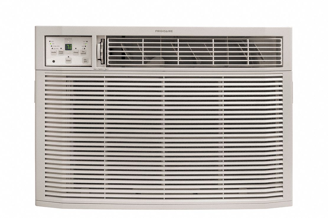 Window Air Con, 230/208V, Cool Heat, EER9.7