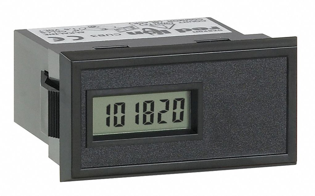 Counter w/Lithium Batt & Remote Reset