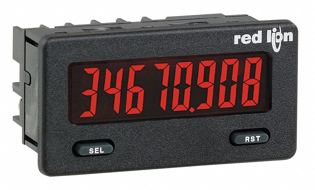 Dual Count & Rate Indicator w/Backlight