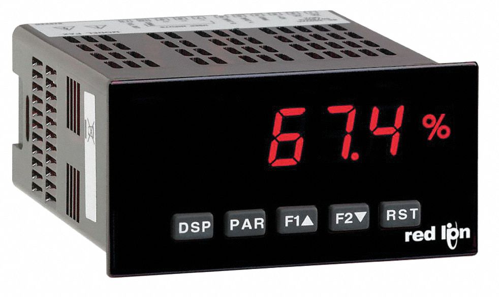 Process Input, Red Display VAC