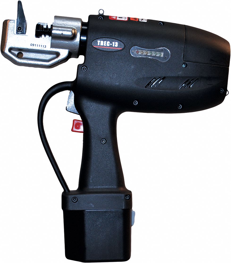Bar/Wire Cutter, Cordless, 11 In L, 5/8 Cap