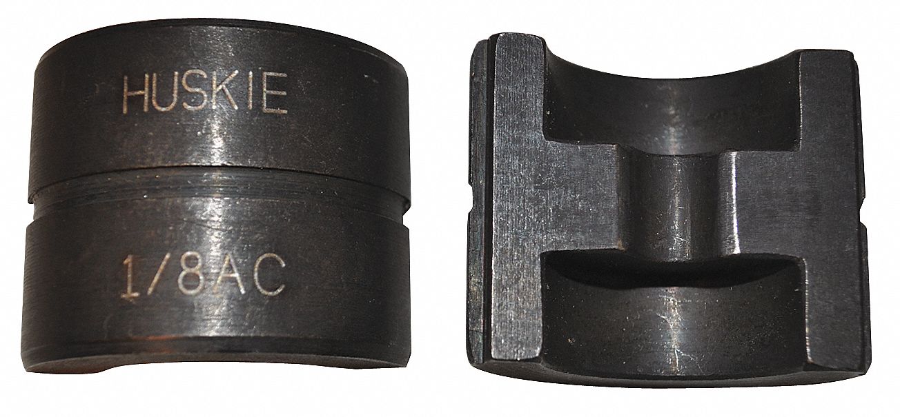 Compression Die, Blue, Wire Rope, 1/8 In