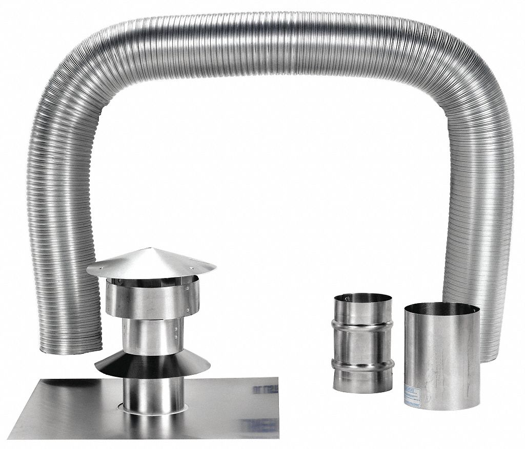 Chimney Liner Kit, 6 In Dia., 35 ft. L