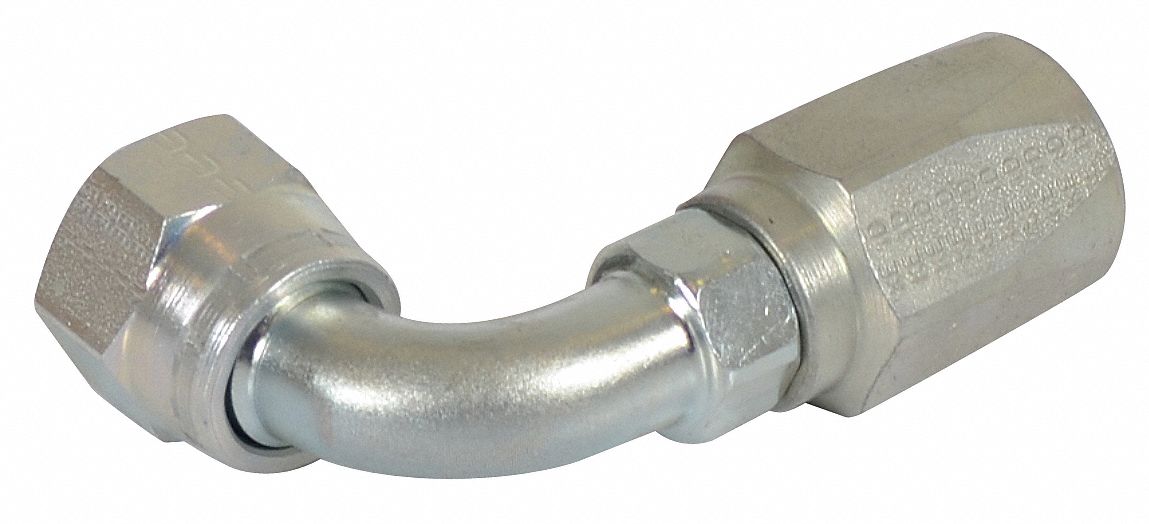 Fitting, Elbow, 1/2In Hose, 7/8-14JIC