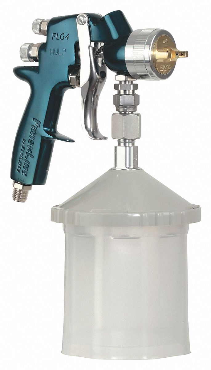 Siphon Spray Gun, 0.059In/1.5mm