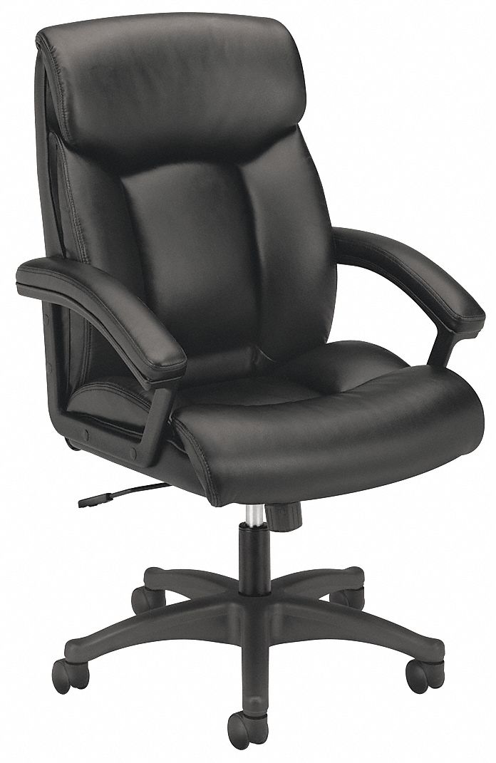 Executive / Highback Chair, 250 lb., Black