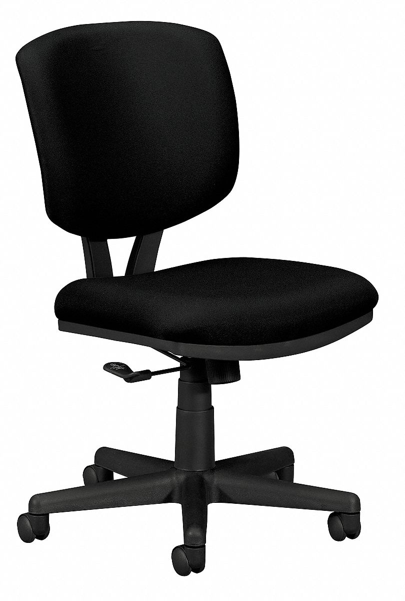 Work / Task Chair, 250 lb., Black