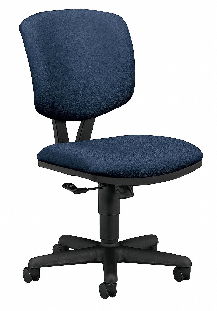 Work / Task Chair, 250 lb., Navy