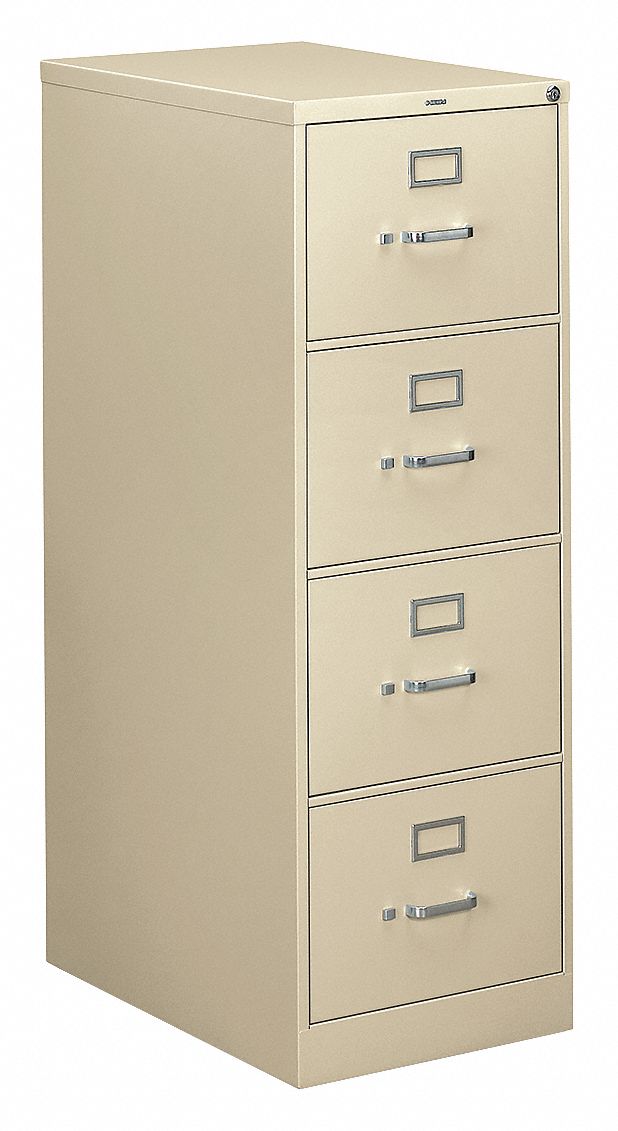 Vertical File, 18-1/4 In.W, Putty