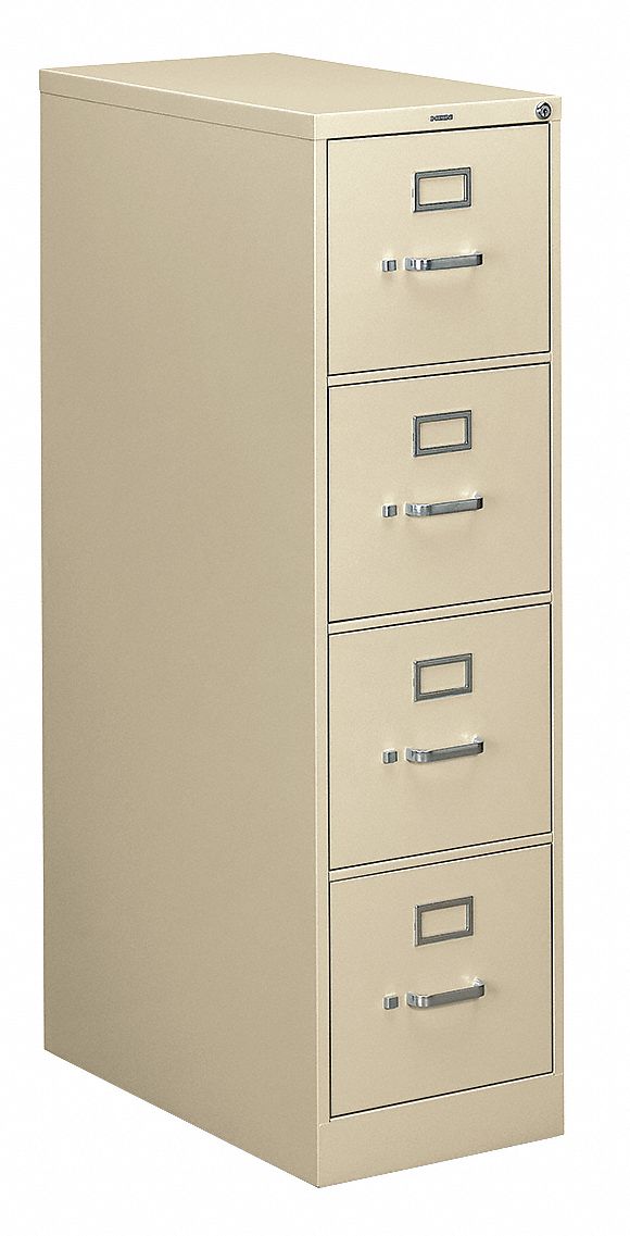 Vertical File, 15 In.W, Putty