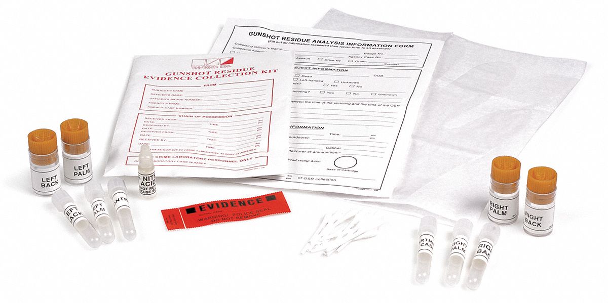 Gunshot Residue Evidence Collection Kit