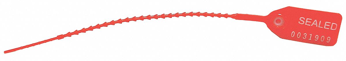 Equilock Locking Seal, Red, PK100