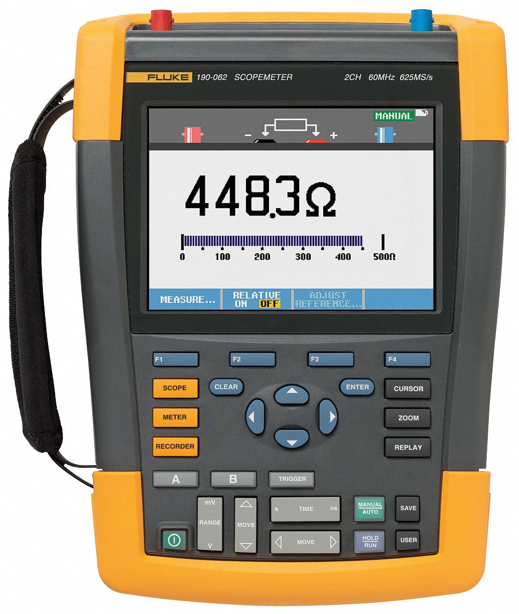 SCOPEMETER 2CH 60 MHZ W.Cert ID#13G588