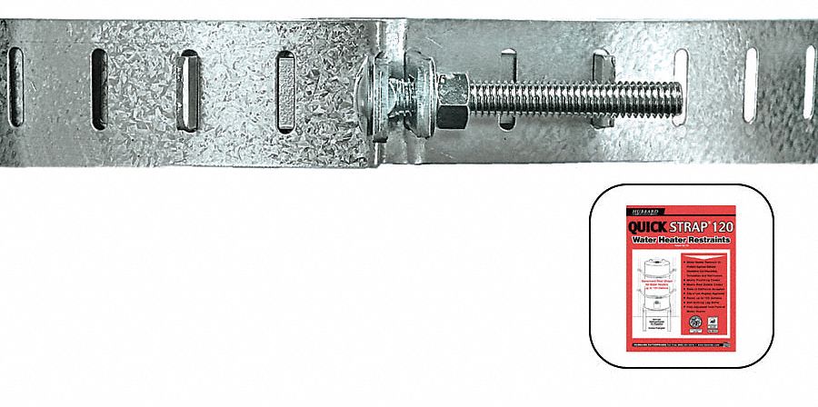 Water Heater Straps, Up To 120 Gals