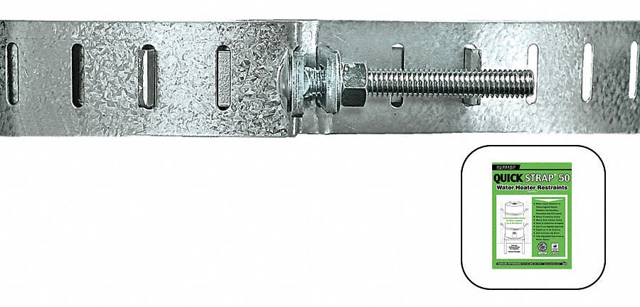 Water Heater Straps, Up To  80 Gals