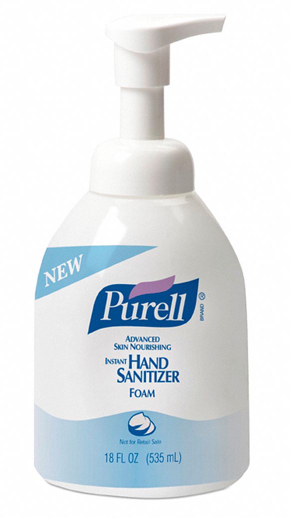 Hand Sanitizer, Foam, Size 535mL, PK 4
