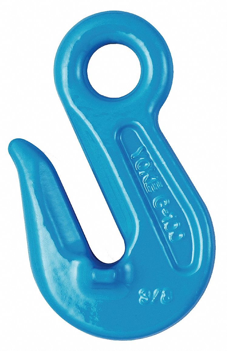 Eye Grab Hook, G100, Size 3/8 In