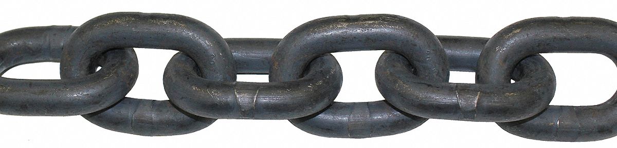 Chain, Grade 100, 5/8 Size, 15 ft, 22, 600 lb