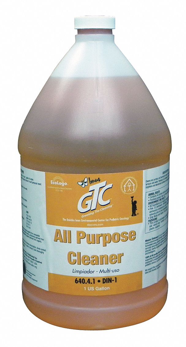 General Purpose Cleaners, Orange, PK 4