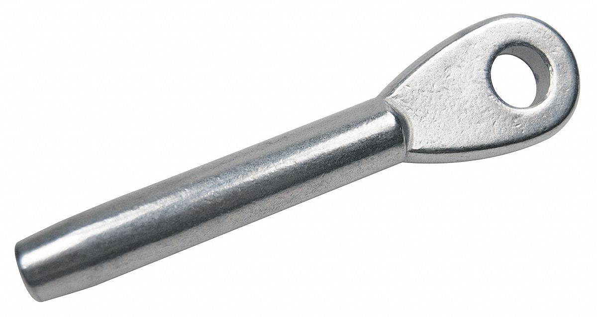 Swage Marine Eye Fitting, Size 5/16 In