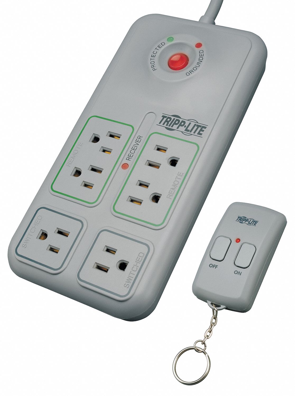 Surge, 6 Outlet, 6 Ft Cord, LED