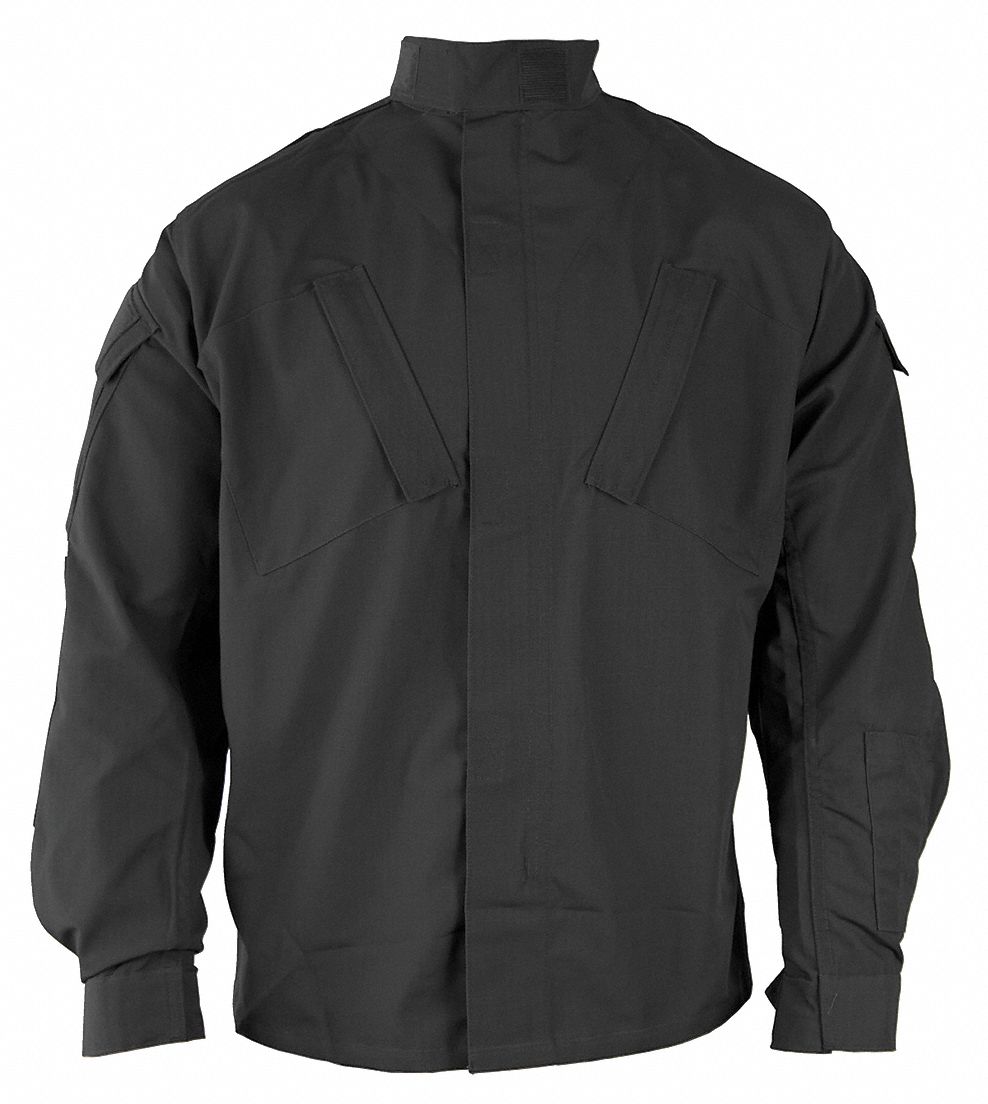 Military Coat, Black, Size 4XL Reg
