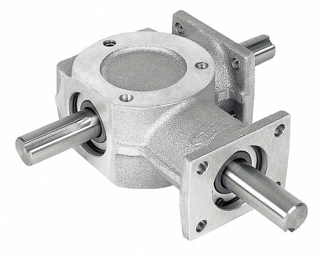Gear Drive, Bevel, 1750 rpm, .913 HP, Alum
