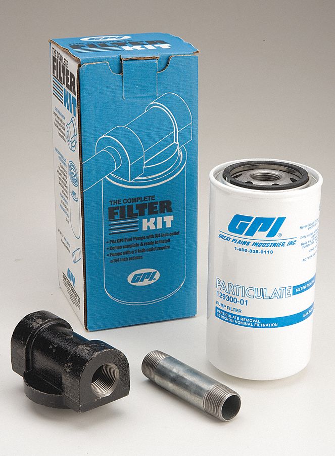 Fuel Filter Kit, 10 Microns, 18 GPM