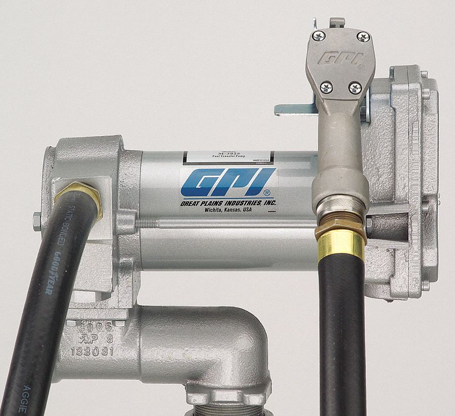 Pump, Fuel Transfer, , 4/10HP, Manual Nozzle