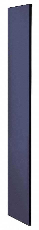 Locker End Panel, 18x72, Blue