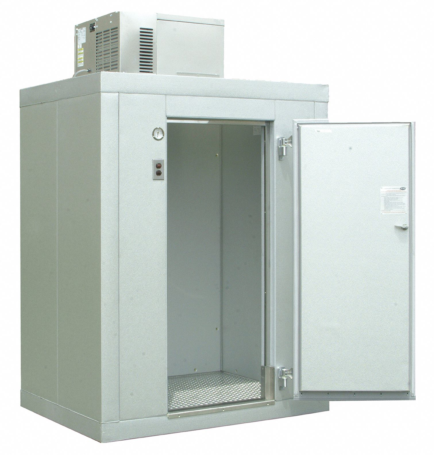 Walk-In Cooler, 8x12 ft., 104 In, 1-1/2 HP