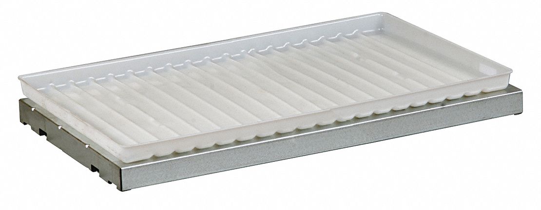 SpillSlope Shelf with Tray, 19-5/8 In. W