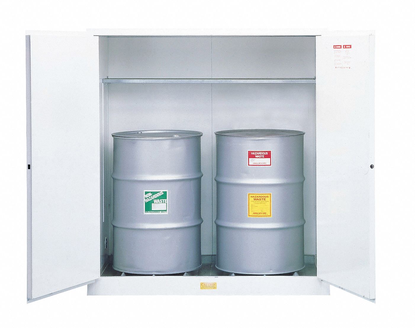 Flammable Cabinet, 110 Gal., White