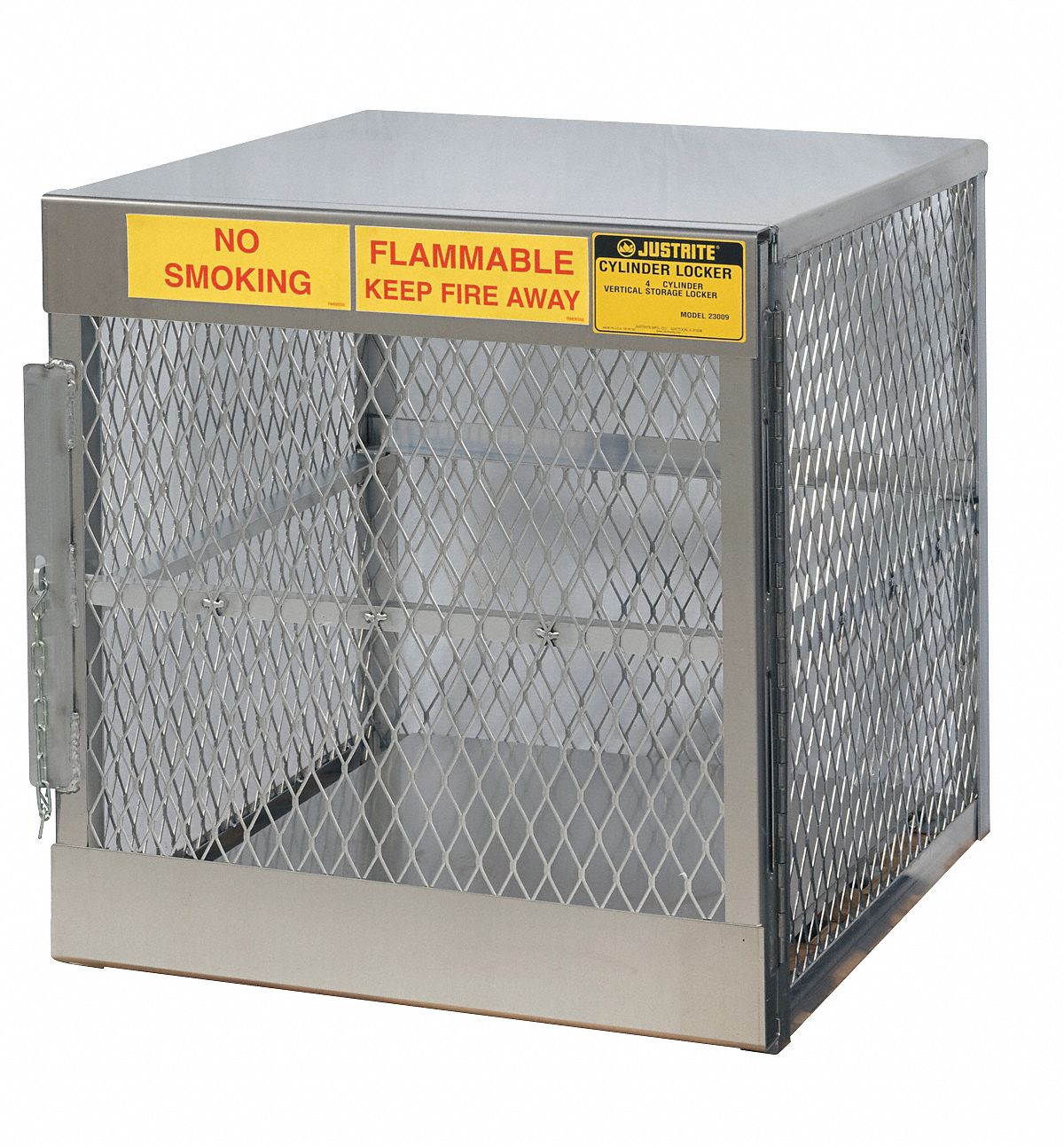 Cylinder Storage Locker, Vertical, Cap. 4