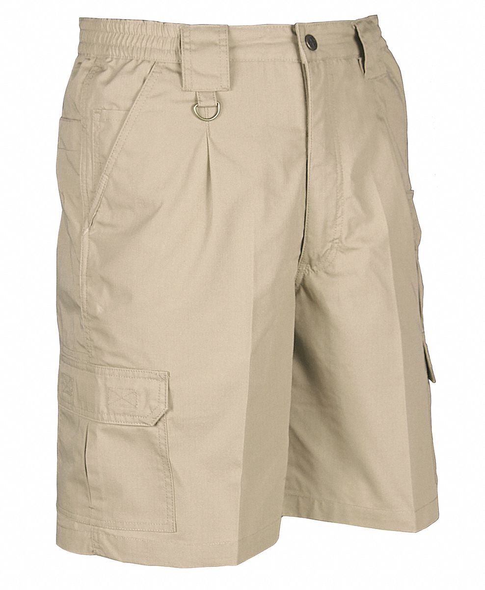 Mens Tactical Shorts, Khaki, Size 36