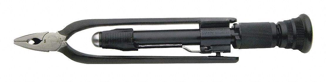 Safety Wire Twister Pliers, 9 In L, Steel