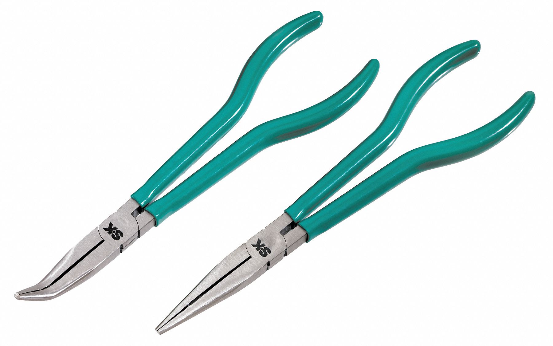 Plier Set, Long, Needle, 11 In L, 3 Pcs