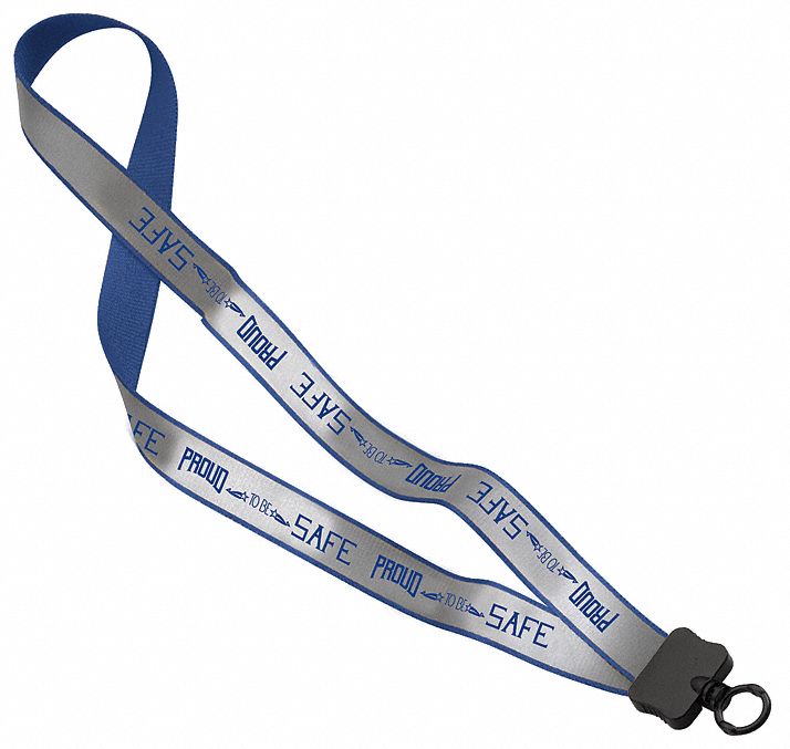 Lanyard, Safety Is For Life, Pk 10