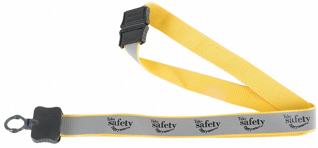 Lanyard, Take Safety Everywhere, Pk 10